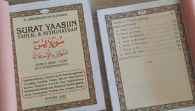 Buku Yasin Mutiara Ilmu Surabaya